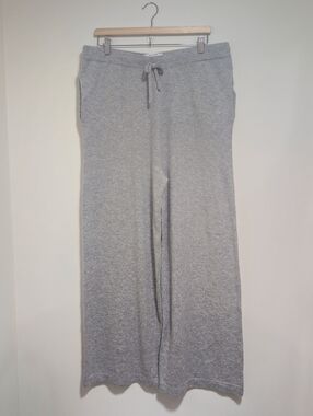 Hudson North | 100% Cashmere Wide Leg Pants In Gray